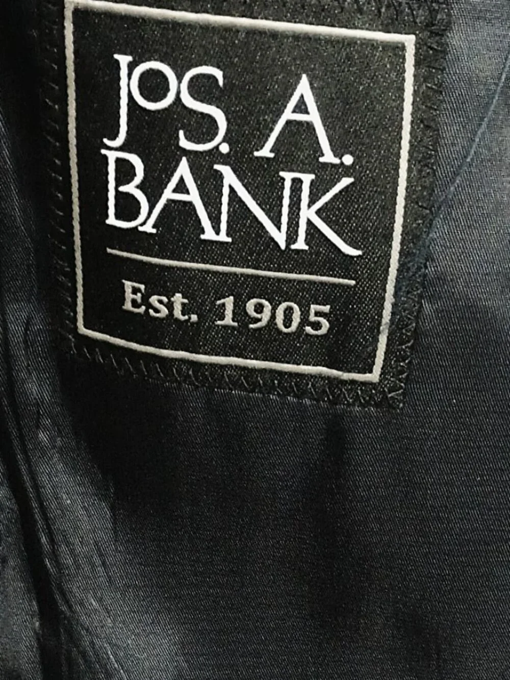 Joseph A. Bank Men Tailored Fit Black Suit Jacket Only 40R